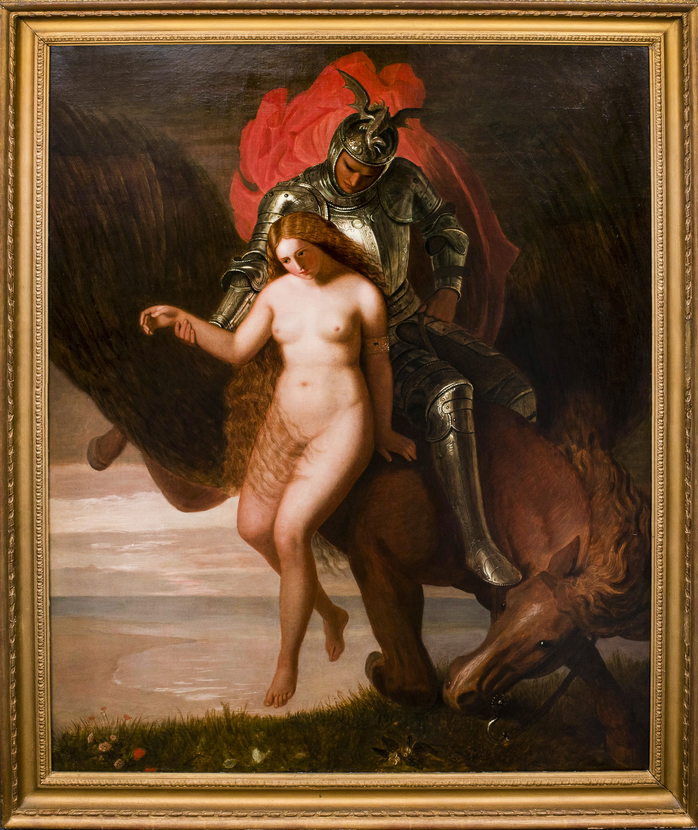JOSEPH SEVERN "ANGELICA RESCUED"