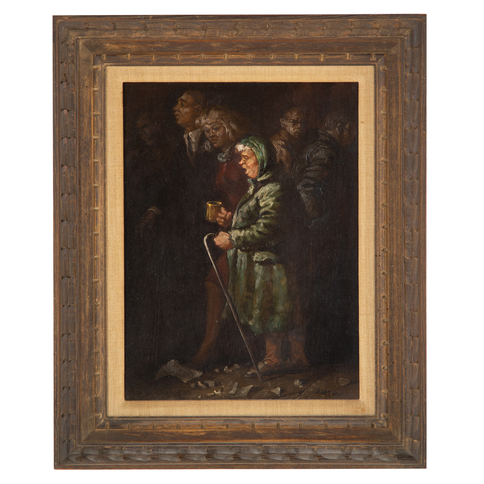 JOSEPH SHEPPARD. BEGGAR WOMAN,