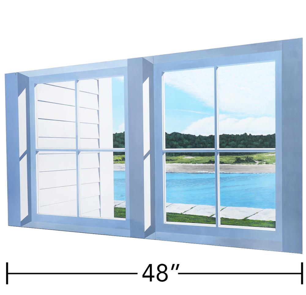JOSEPH SOMERS 'WHITE ON BLUE' 2