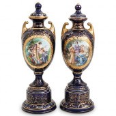 JOSEPH STRNACT COBALT PORCELAI