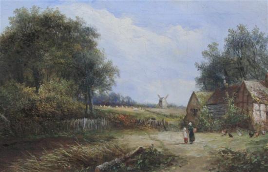 Joseph Thors (1863-1900) pair of