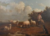 JOSEPH VAN DIEGHEM OIL ON CANV