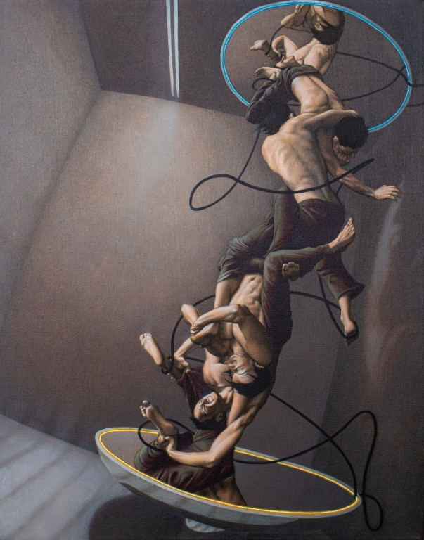 JOSEPH VENTURA "PART IV" ACRYLIC ON