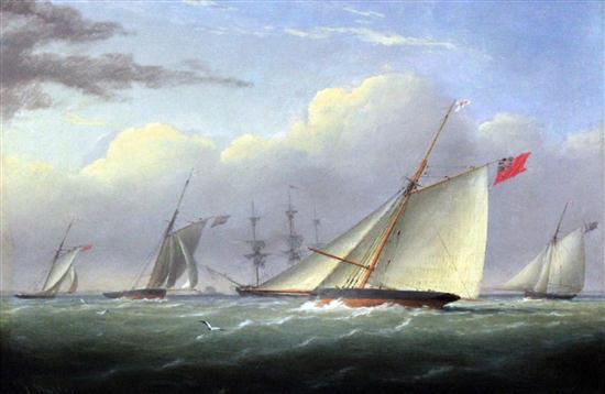 Joseph Walter (1783-1856) oil on