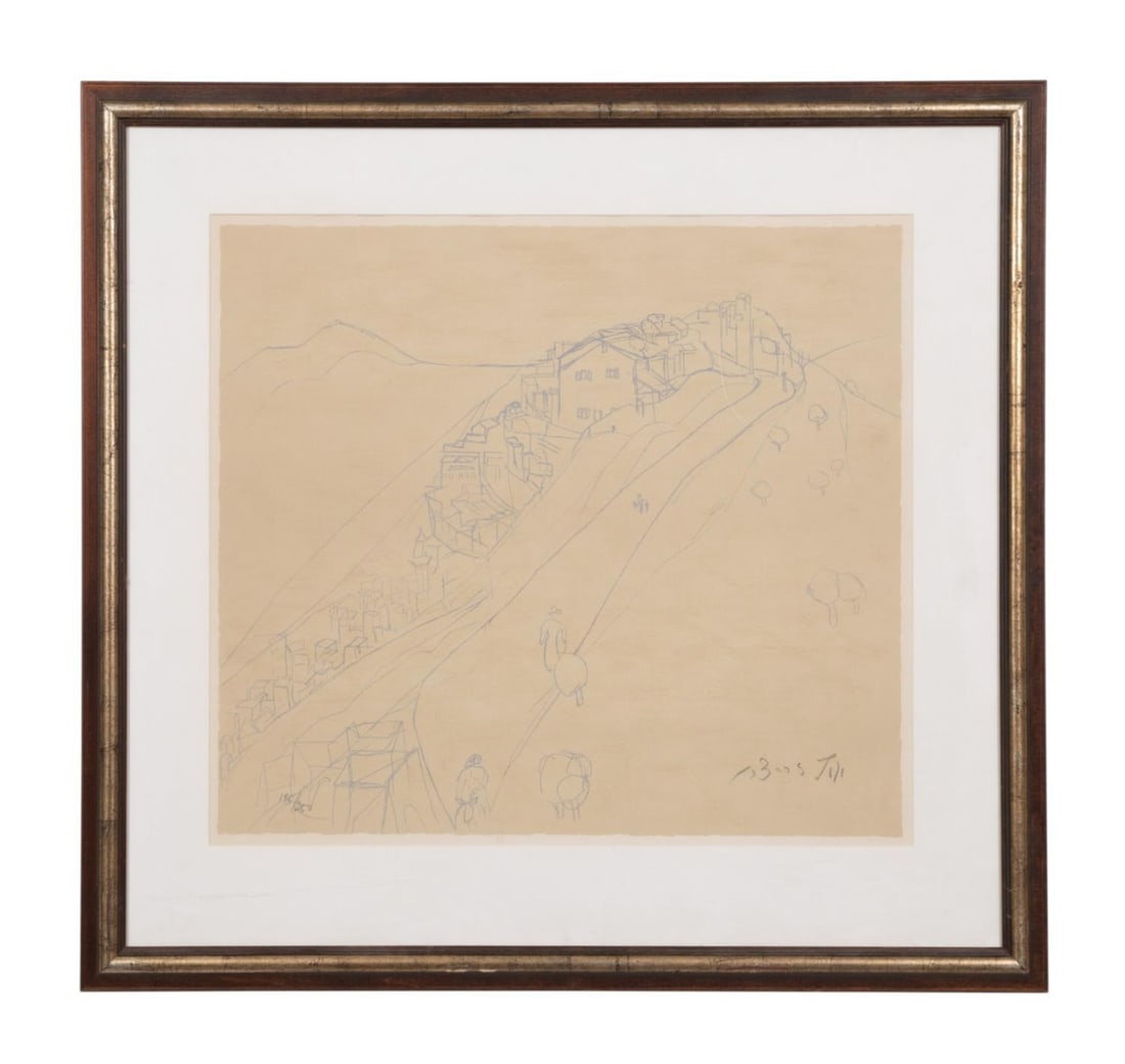 JOSEPH ZARITSKY 'UPHILL' SIGNED &