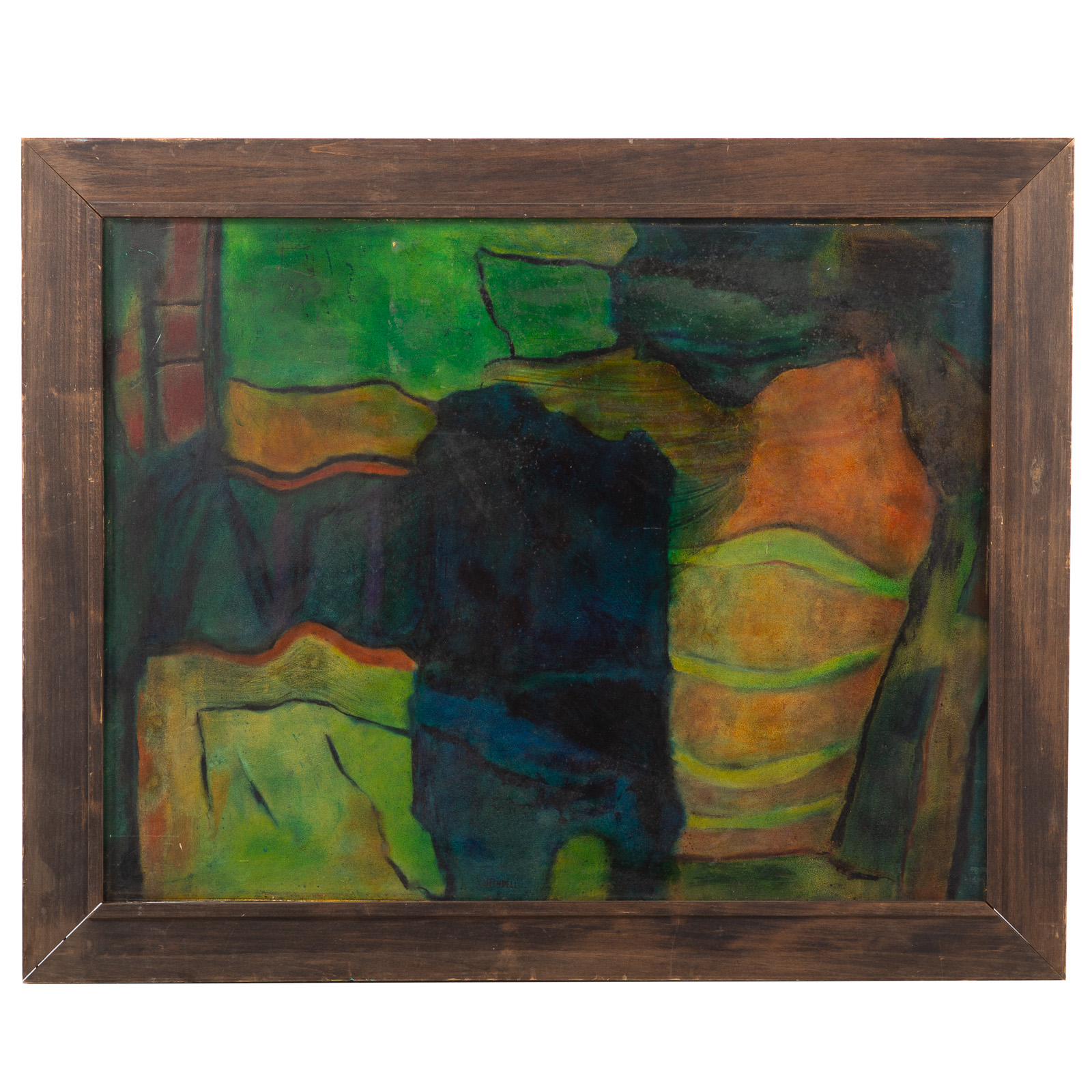 JOSH FENDELL. "THE SEA WITHIN," OIL