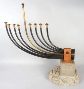 JOSH OWEN SCULPTURAL MENORAH 2