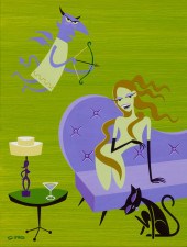 JOSH (SHAG) AGLE (B. 1962), "V