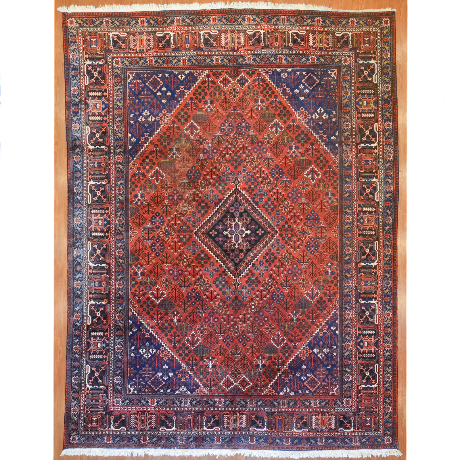 JOSHEGAN RUG, PERSIA, 10.5 X