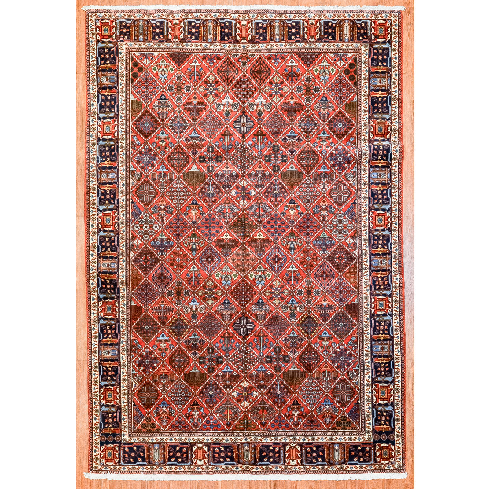 JOSHEGAN RUG, PERSIA, 6.7 X 9.8