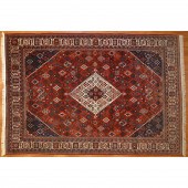 JOSHEGAN RUG, PERSIA, 7.11 X 1