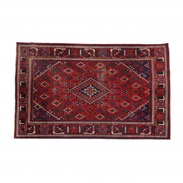 JOSHEGAN RUG The red field with