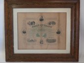 JOSHUA CHAMBERLAIN SIGNED AWAR