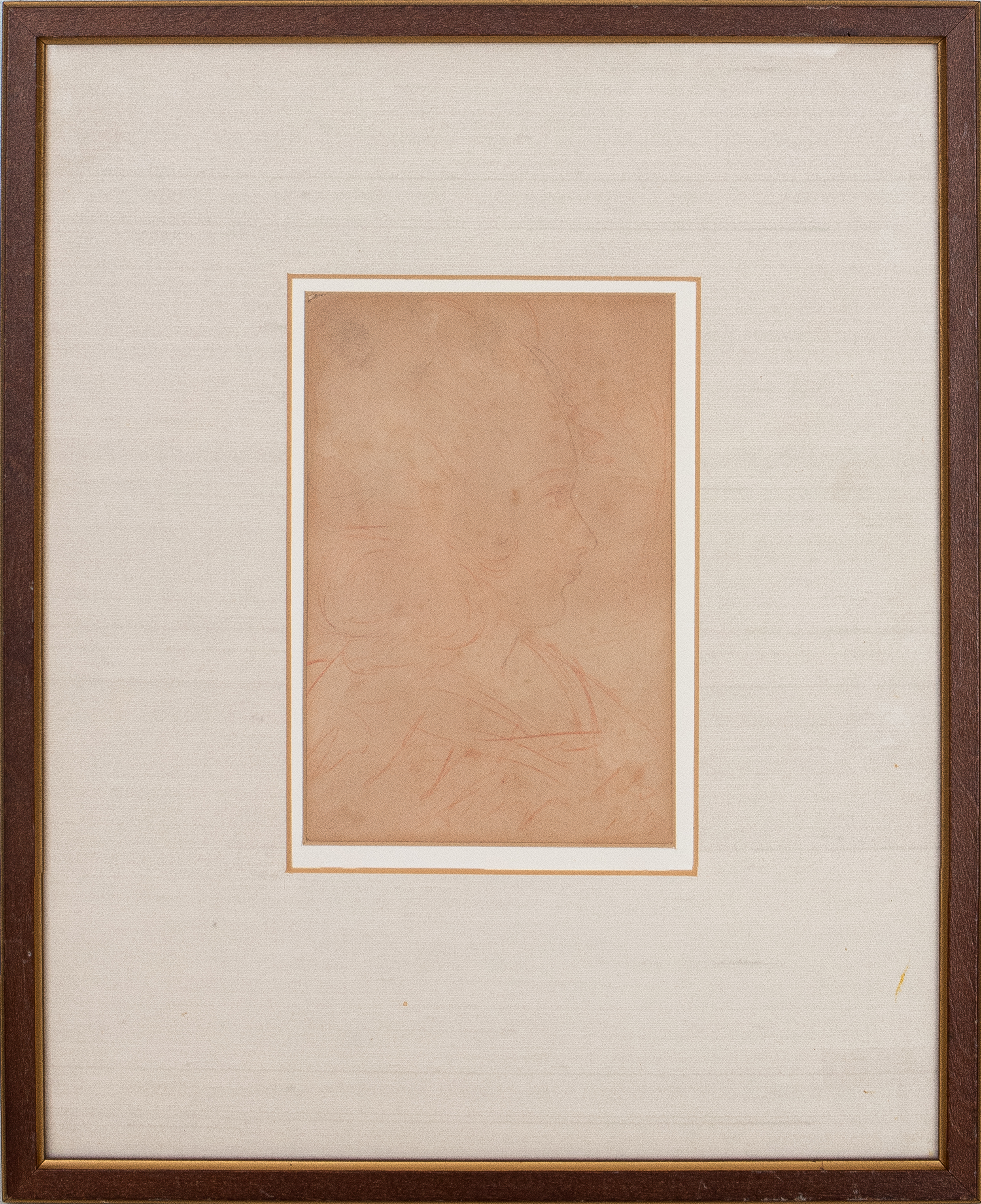 JOSHUA REYNOLDS RED CHALK ON