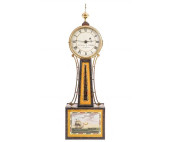 JOSHUA WILDER WALL BANJO CLOCK