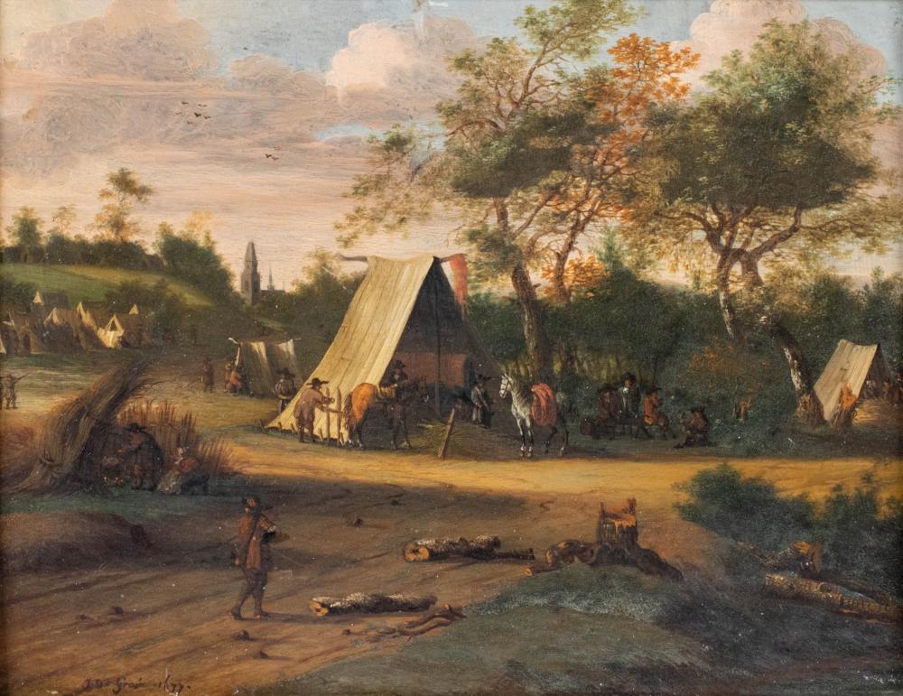JOSUA DE GRAVE, DUTCH 1643-1712,