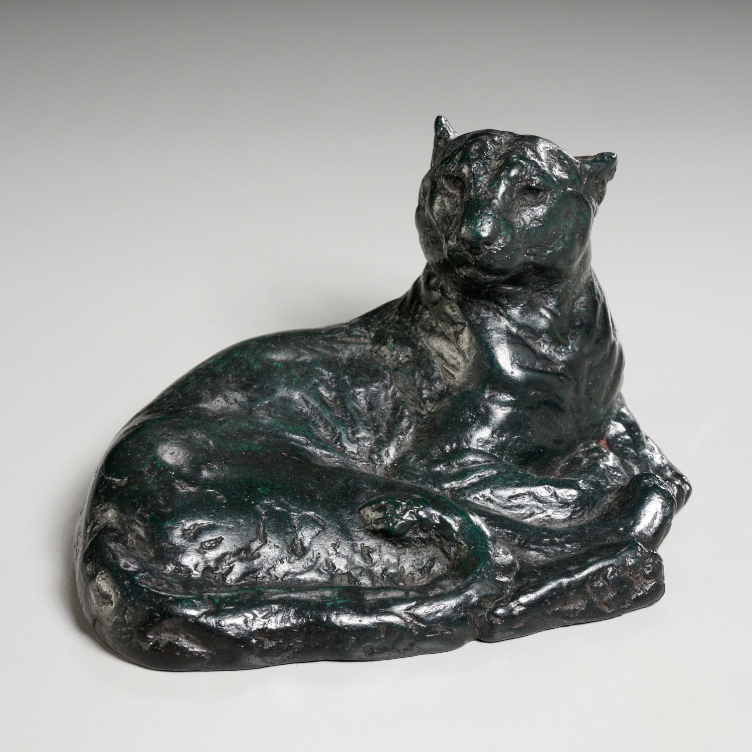 JOY BUBA, BRONZE CAT SCULPTURE