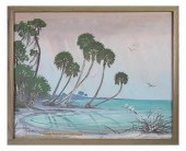 JOY POSTLE, FLORIDA GOUACHE PA