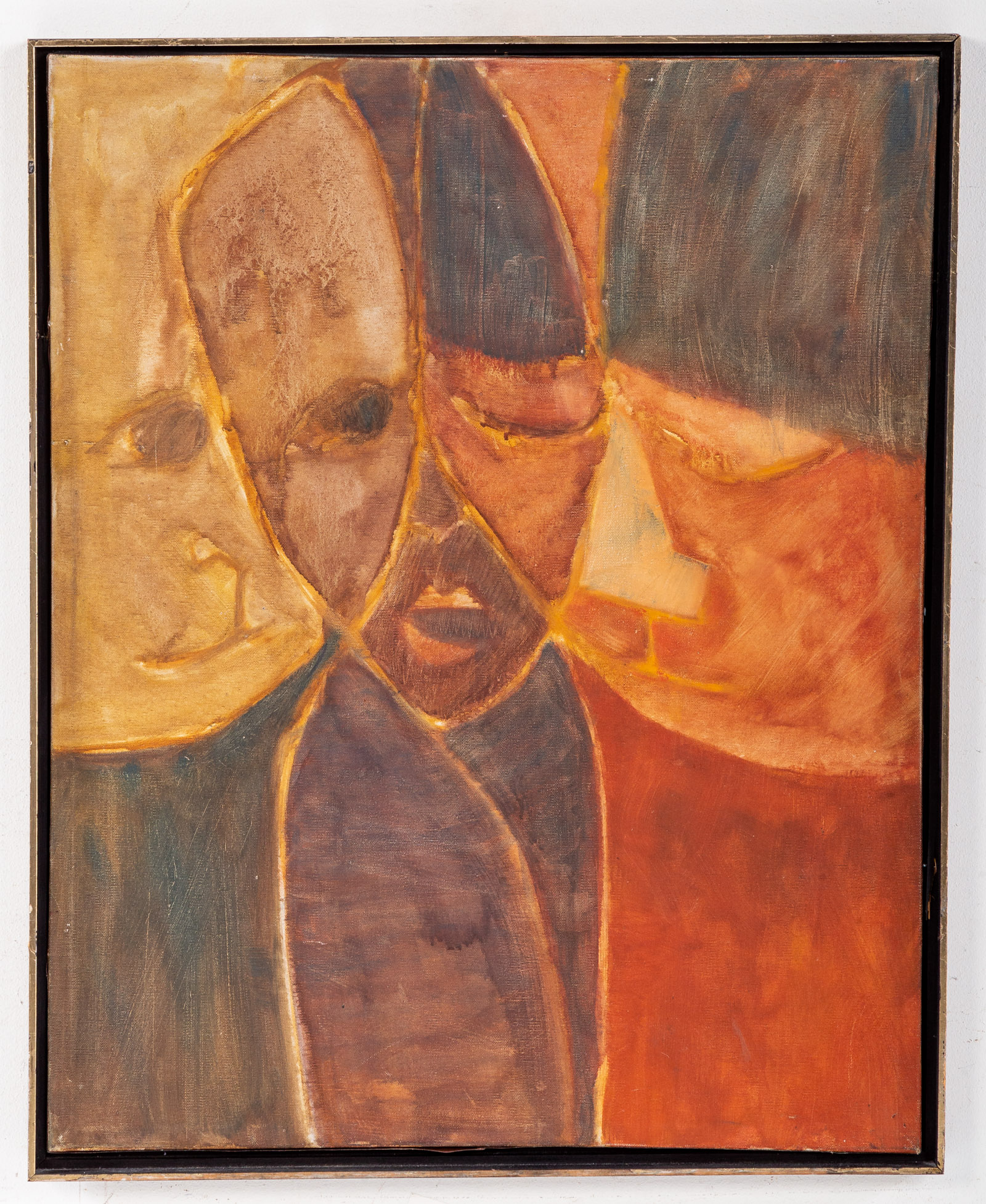 JOYCE. ABSTRACT FIGURE, OIL ON