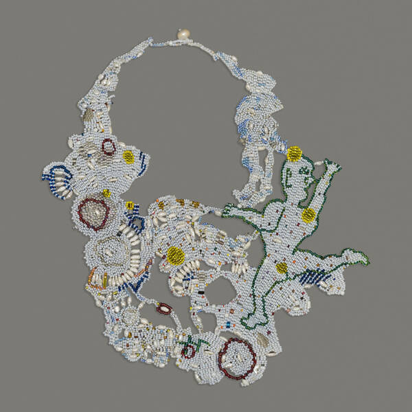 Joyce J. Scott b.1948. Pearl.