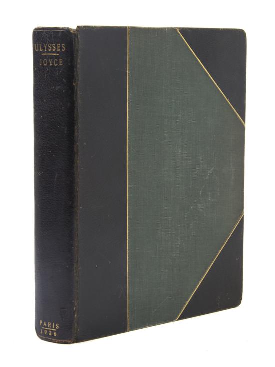 JOYCE JAMES Ulysses. Paris: