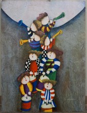 JOYCE ROYBAL, MUSICIANS, OIL O