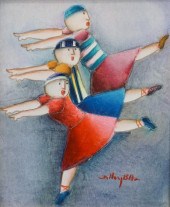 JOYCE ROYBAL, THREE DANCER, OI