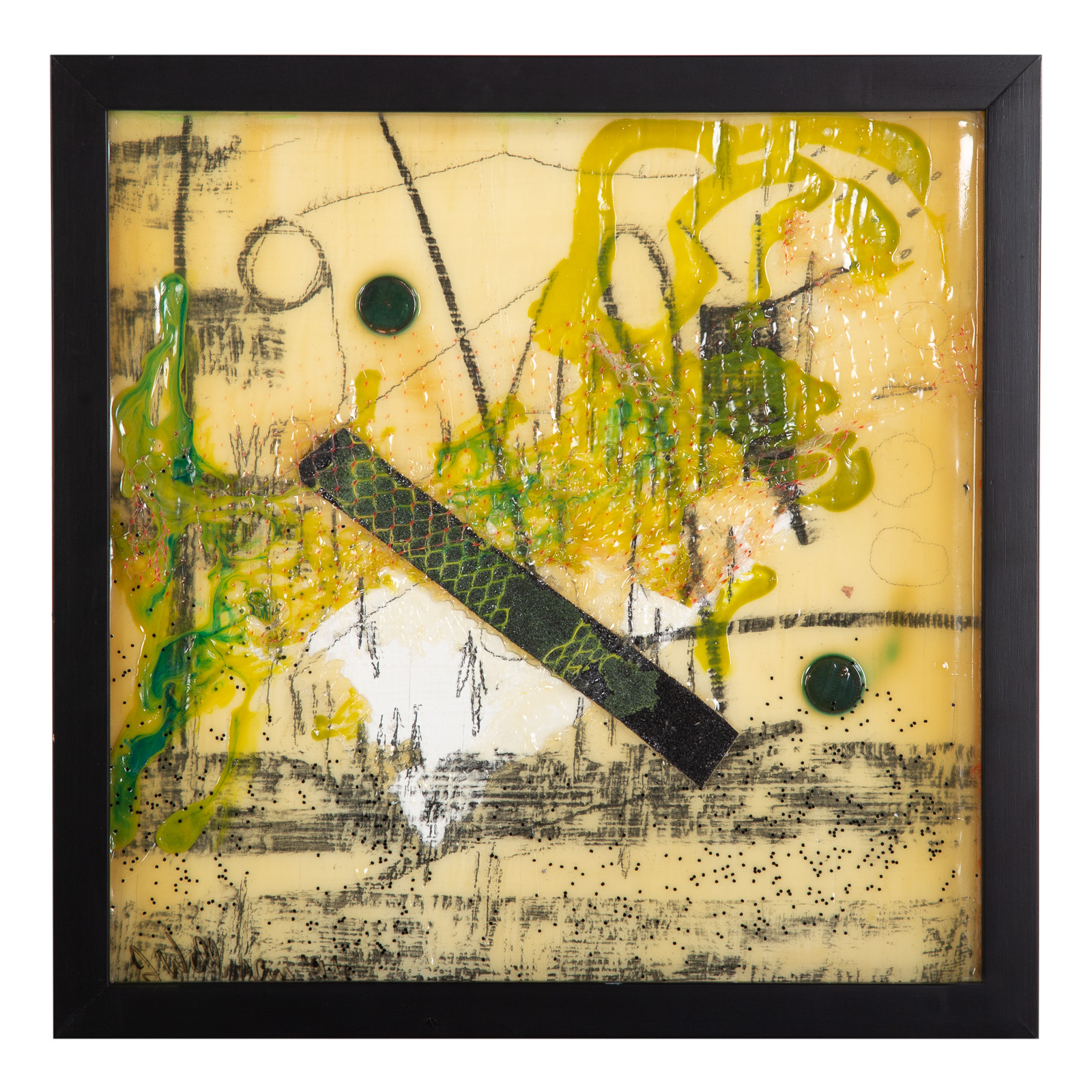 JOYCE WELLMAN. UNTITLED ABSTRACT,