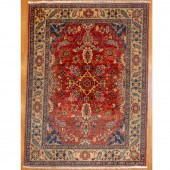 JOZAN SAROUK RUG, PERSIA, 5 X