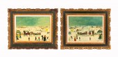 JOZSEF FALUSI, PAIR OF FOLK AR
