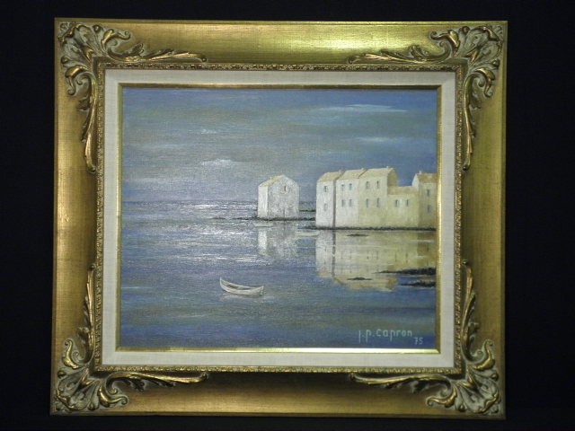 J.P. Capron oil on canvas
