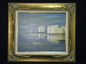 J.P. Capron oil on canvas pain