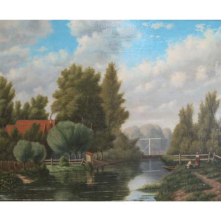 J.P. de Wolf 19th Century River