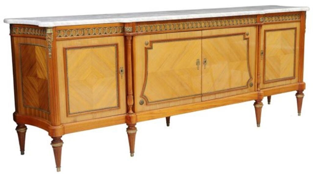 JP EHALT LOUIS XVI STYLE MARBLE-TOP