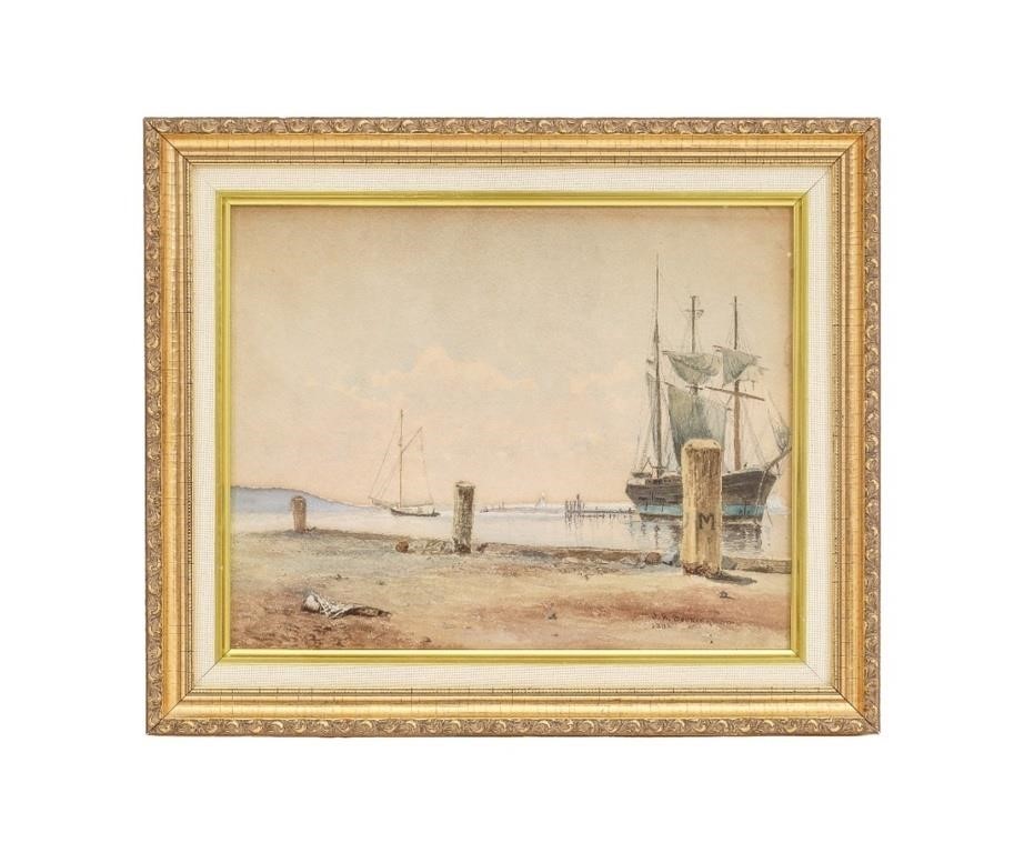 J.R. Bockingham watercolor of