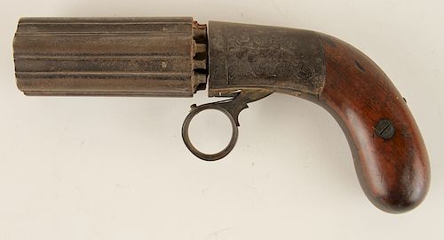 J.R. COOPER SIX SHOT PEPPERBOX