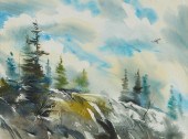 J.R. HAMIL "PINE RIDGE WITH HA