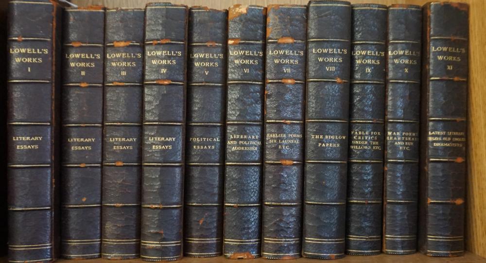 J.R. LOWELL, LITERARY ESSAYS,