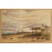 J.S. MARSH, LOUISIANA WATERCOL