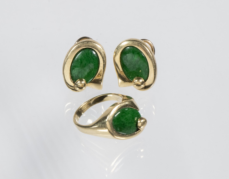 JSJB3 PC JADE JEWELRY SUITE