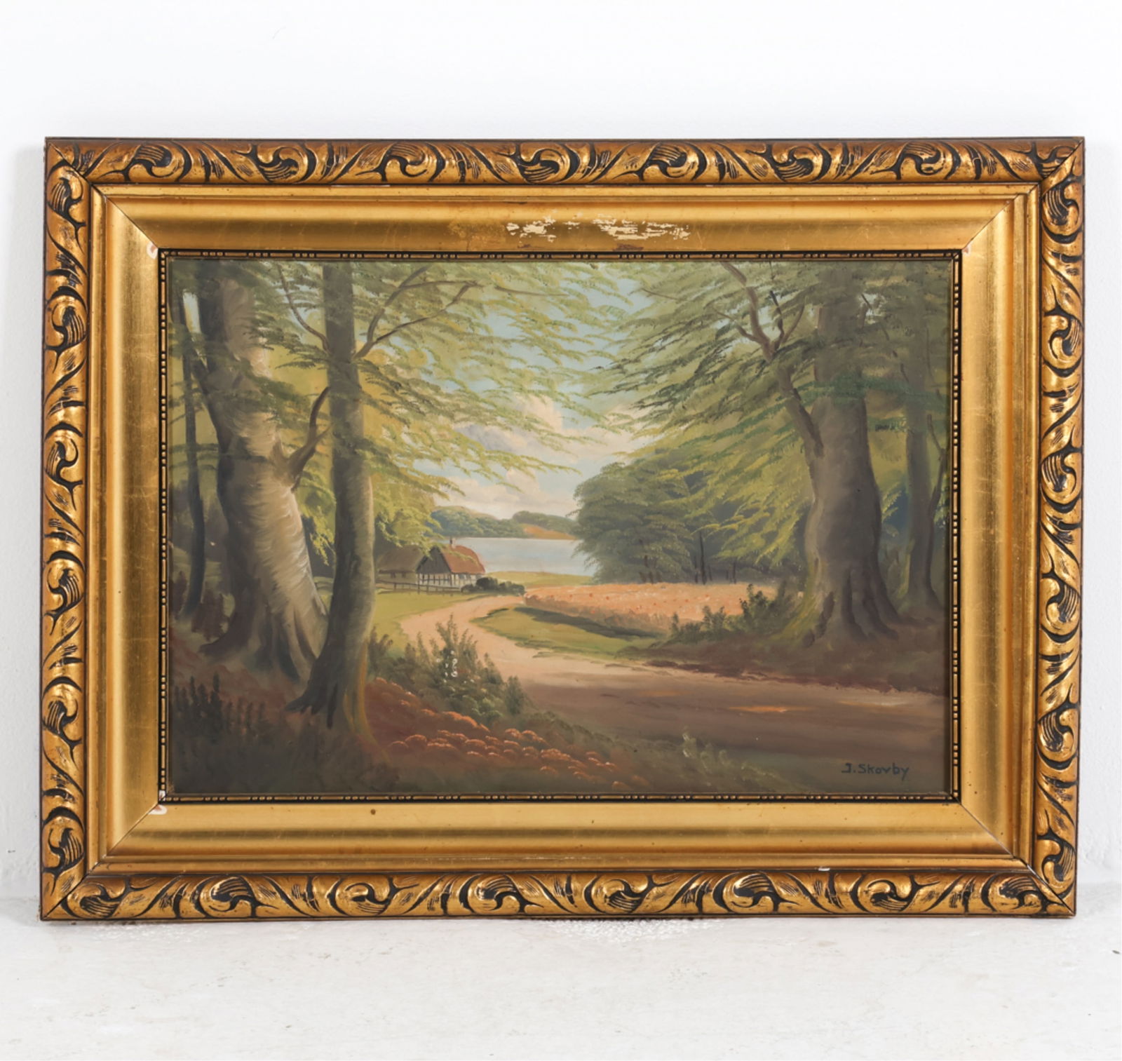 J.SKOVBY DANISH LANDSCAPE O/C