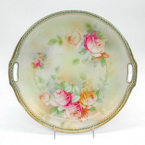 JSV GERMANY CAKE PLATE, ROSE