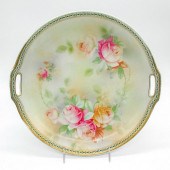 JSV GERMANY CAKE PLATE, ROSE P