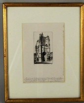J.T. ARMS "TOWER OF CHURCH OF