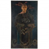 JUAN BASTOS. "SAVVAS," OIL (Ve