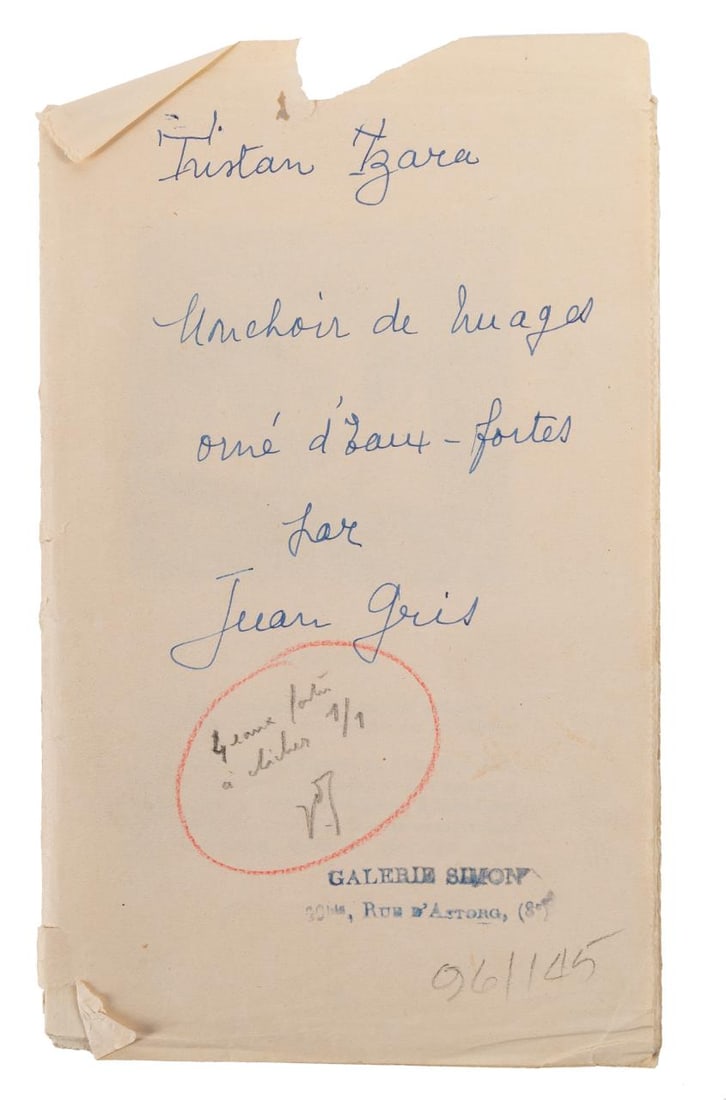 JUAN GRIS & TRISTAN TZARA PRINTER