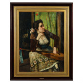 JUAN P SALINAS 1871-1947 PAINT