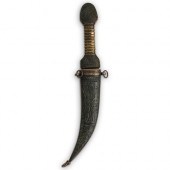 JUDAICA BRASS CURVED DAGGERDES