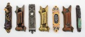 JUDAICA COLLECTION OF 7 MEZUZA