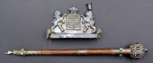 JUDAICA. GROUPING OF SILVER JU